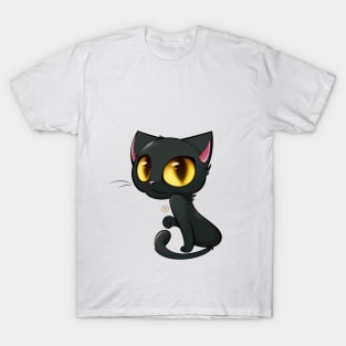 black cat T-Shirt